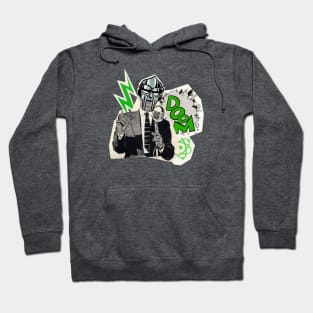 Retro Collage Doom Hoodie